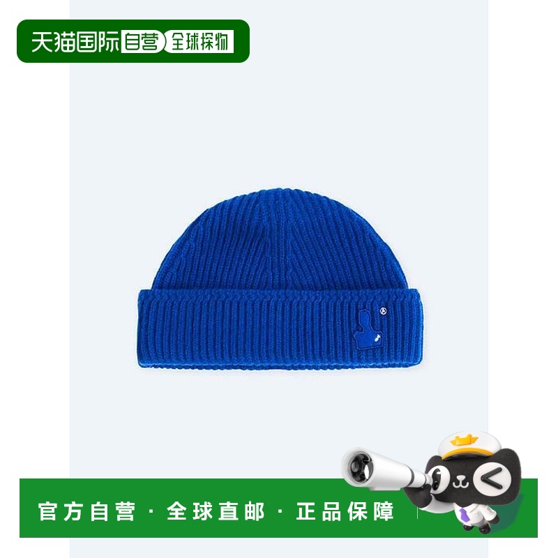 韩国直邮ADER ERROR 公用帽子Portrait logo beanie Blue 3014805