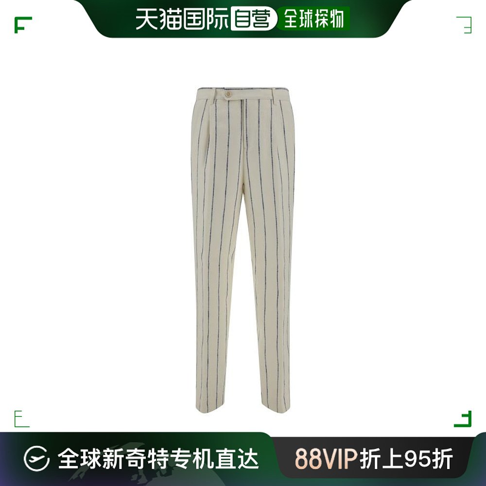 韩国直邮BRUNELLO CUCINELLI24SS直筒裤男MG492L00S C038WHITE