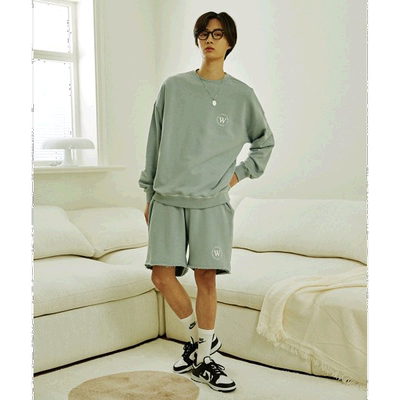 韩国直邮WAIKEI韩国小众设计师狗狗图案时尚日常裤子YK21STPT01