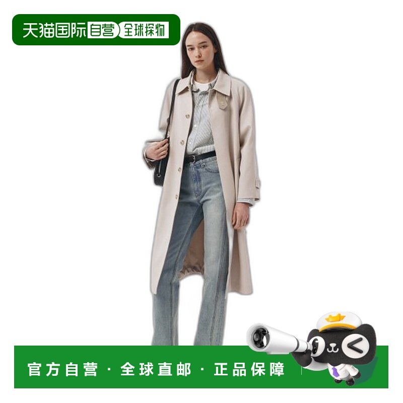 韩国直邮Dunst2023秋冬新品中性风经典女款大衣UDTR3A101I1羊毛