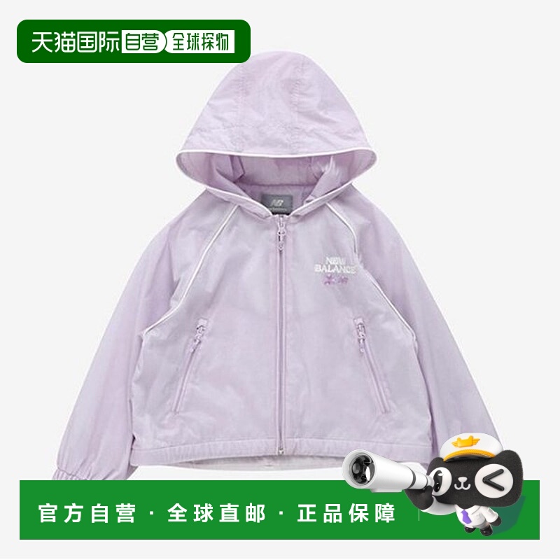 韩国直邮NEW BALANCE 儿童风衣 GQT NK9AF1803G-88 Point Crop Wi