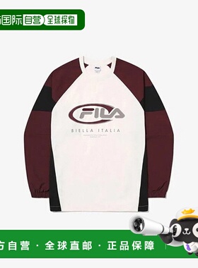 韩国直邮FILA Wheelaginfalti PQF FS2POG3105X-WIN 拼色梭织上衣