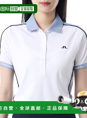 韩国直邮J.LINDEBERG 黛米 波罗 (GWJT12494-0000) 短袖/无袖T恤