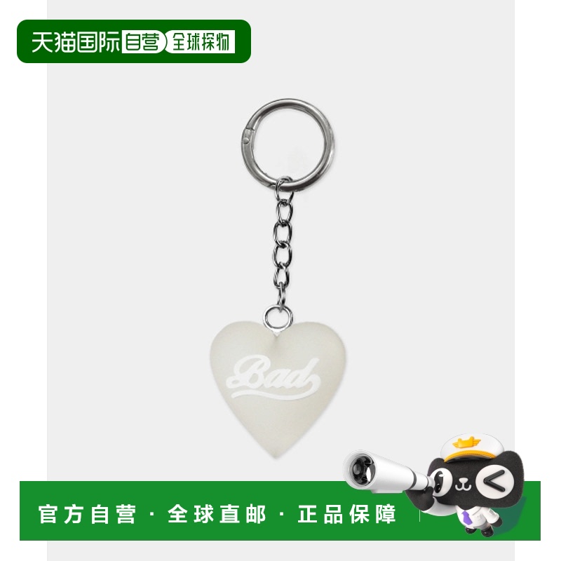 韩国直邮BADBLOOD 女士男士钥匙包Bad Heart Keyring - Clear w-ke