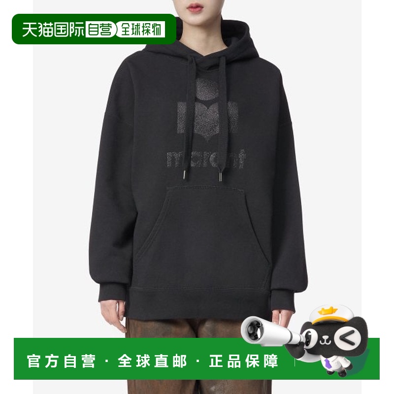韩国直邮ISABEL MARANT 女士连帽衫SW0001FAA1M77E01BK卫衣