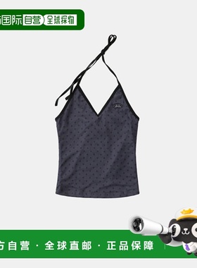 韩国直邮BADBLOOD 女士吊带衫w-tnk25-056 [AQUA] Splash Dot Halt