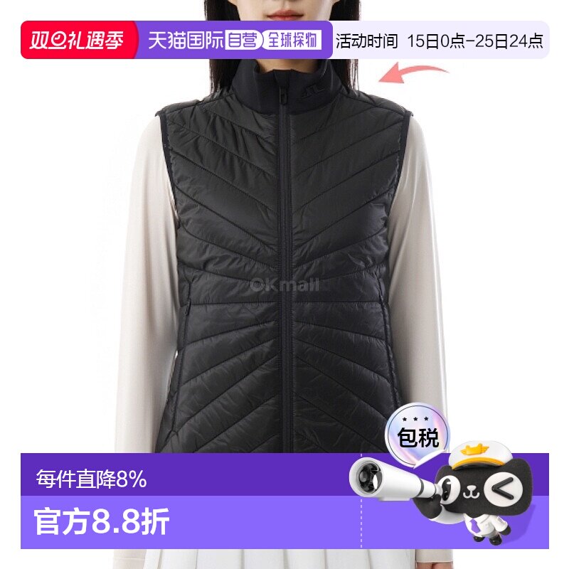 韩国直邮J.LINDEBERG Madde Quilt 混合背心 (GWOW13288-9999) 针