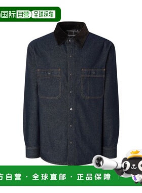 韩国直邮HAZZYS [25FW] 蓝色牛仔布罩衫 (HZSH5D702N2)外套