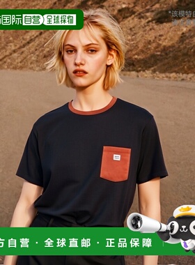 韩国直邮PATAGONIA 公用T恤24SS Shop Sticker Pocket Responsibi