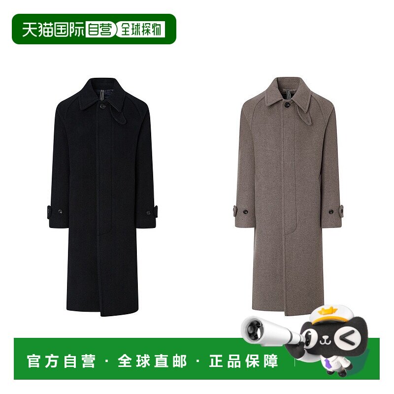 韩国直邮HAZZYS [25FW] [2colour pick1] 羊毛开司米巴尔马坎大衣