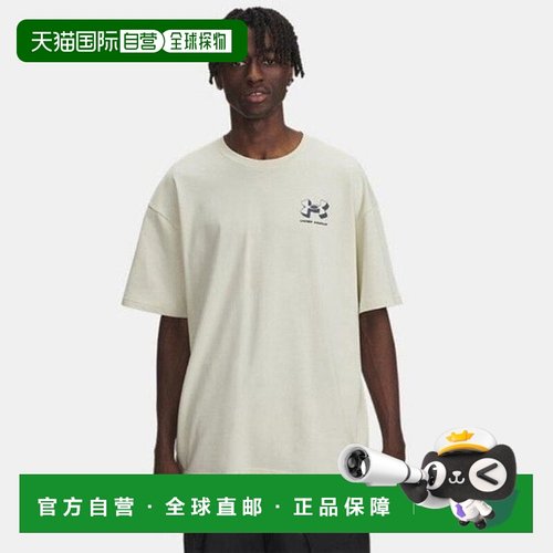 韩国直邮UNDER ARMOUR 短袖 T 恤 GQT 1387285-273 男式 UA 加厚