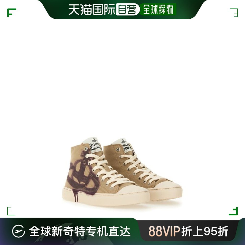 韩国直邮VIVIENNE WESTWOOD24SS平板鞋女75010001W W00TVC301 BEI