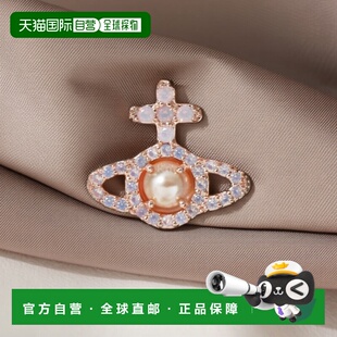02G442 韩国直邮Vivienne 6203007R 奥林匹亚珍珠耳环 Westwood