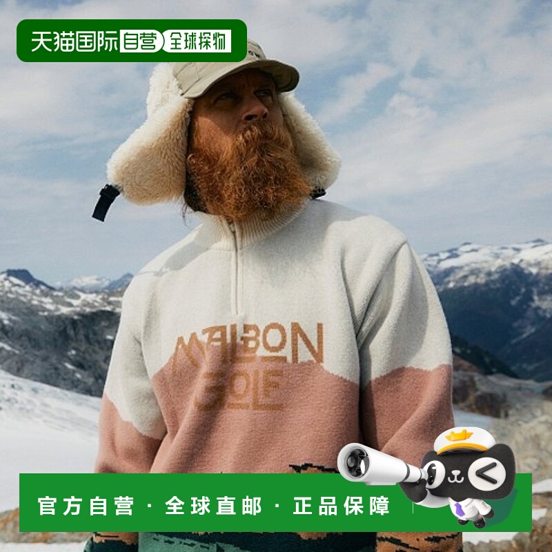 韩国直邮MALBON GOLF 男士男针织M4421PKT03PNK MALBON GOLF GRAP