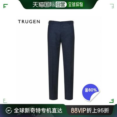 韩国直邮Trugen 棉裤 [TRUGEN] () 毛混纺 微细 格纹 竹节 样板 (