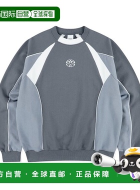 韩国直邮MAHAGRID 男女同款24年新款美式复古校园休闲卫衣MG2ESMM