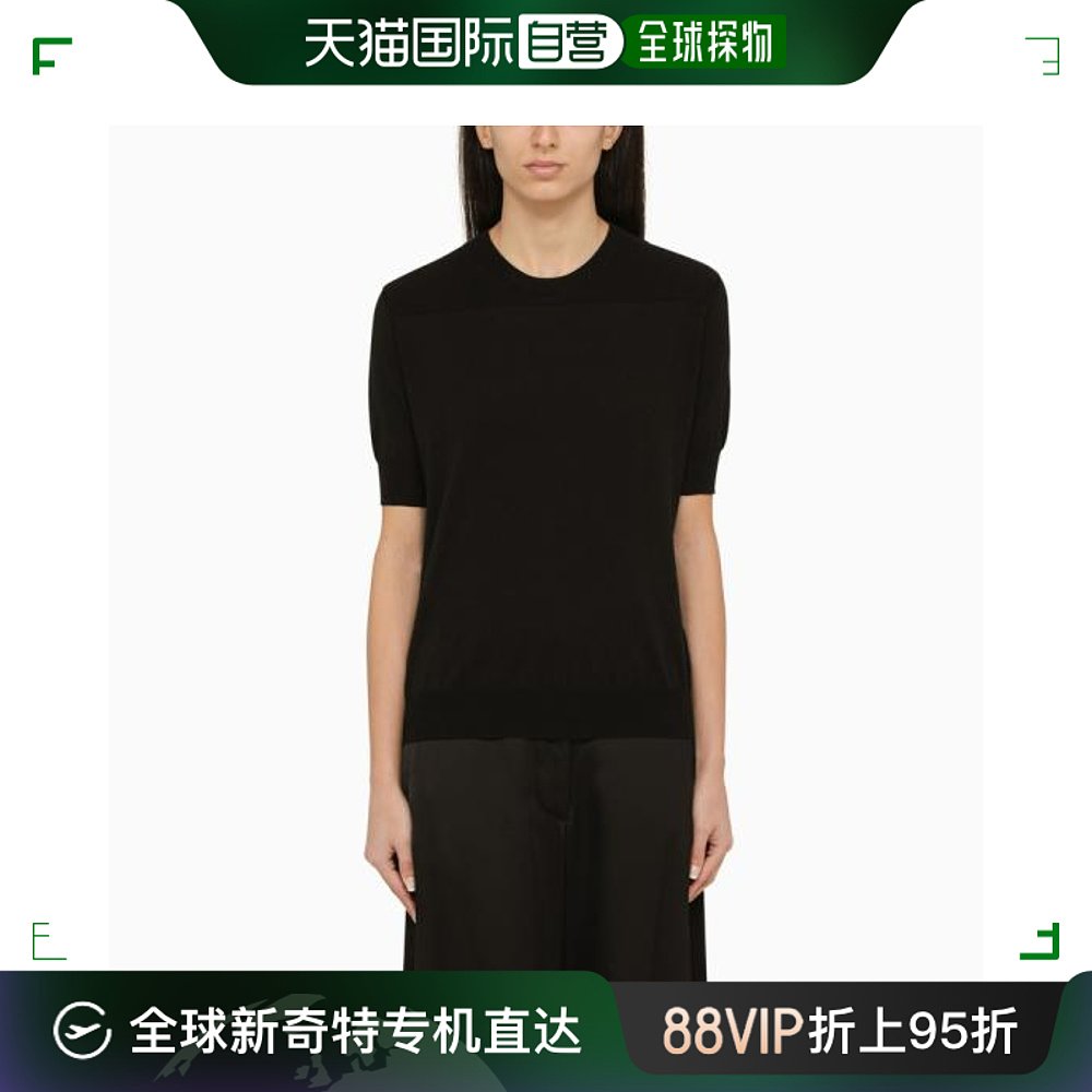 韩国直邮JIL SANDER24SS上衣女J02GC0117J15383Black 女装/女士精品 真丝上装 原图主图