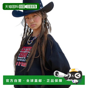 CALIE WESTERN 女士女士卫衣 CA23CSW016BK SHOW 绒衫 韩国直邮ASIF