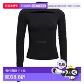 黑色简约优雅精致时尚 韩国直邮HELMUT LANGT恤男女款 舒适潮流耐磨