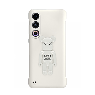 熊支架适用OPPOK12手机壳无边框硬壳保护套男款硬壳潮牌防摔个性肤感简约超薄漏边新款壳子好用新品外壳高档