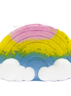 云朵造型泡澡浴球-橙味