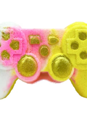 游戏机手柄造型泡澡浴球-热情果味道