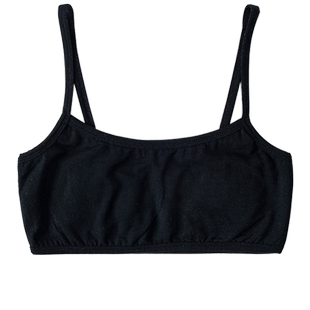 女童吊带儿童白色黑色舞蹈运动打底抹胸学生文胸发育期背心8-14岁
