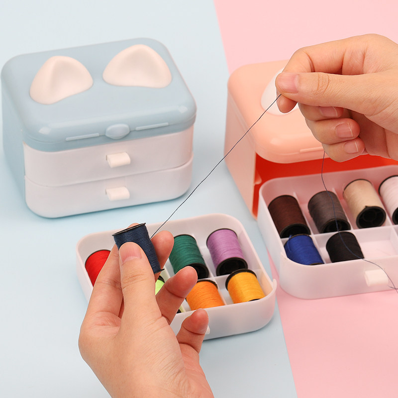 针线盒家用针线包套装卡通手缝小高档针线多功能便携小型学生宿舍,居家布艺,线盒,淘宝优惠券,粉丝福利购,淘宝优惠卷