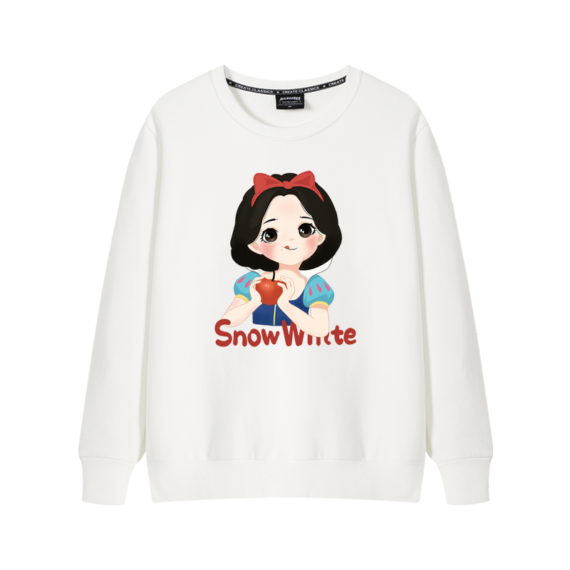 白雪公主卫衣女士2022新款加绒