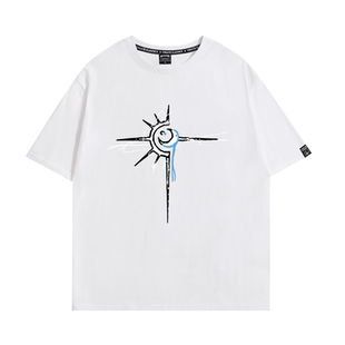 张信哲未来式演唱会同款衣服日月星辰短袖T恤男女应援服周边上衣