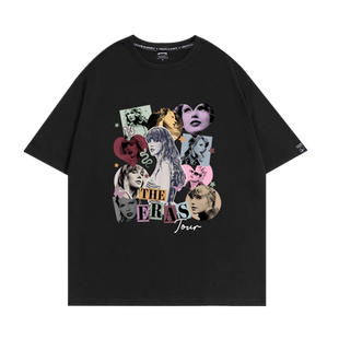 泰勒斯威夫特演唱会衣服TaylorSwift短袖T恤霉霉应援服周边半袖夏