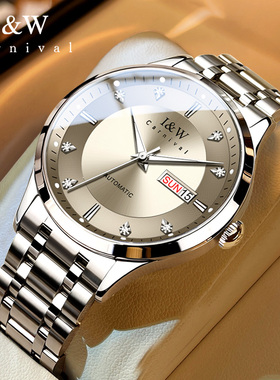 瑞士IW爱沃驰手表男款机械表全自动正品商务潮流夜光品牌高级腕表