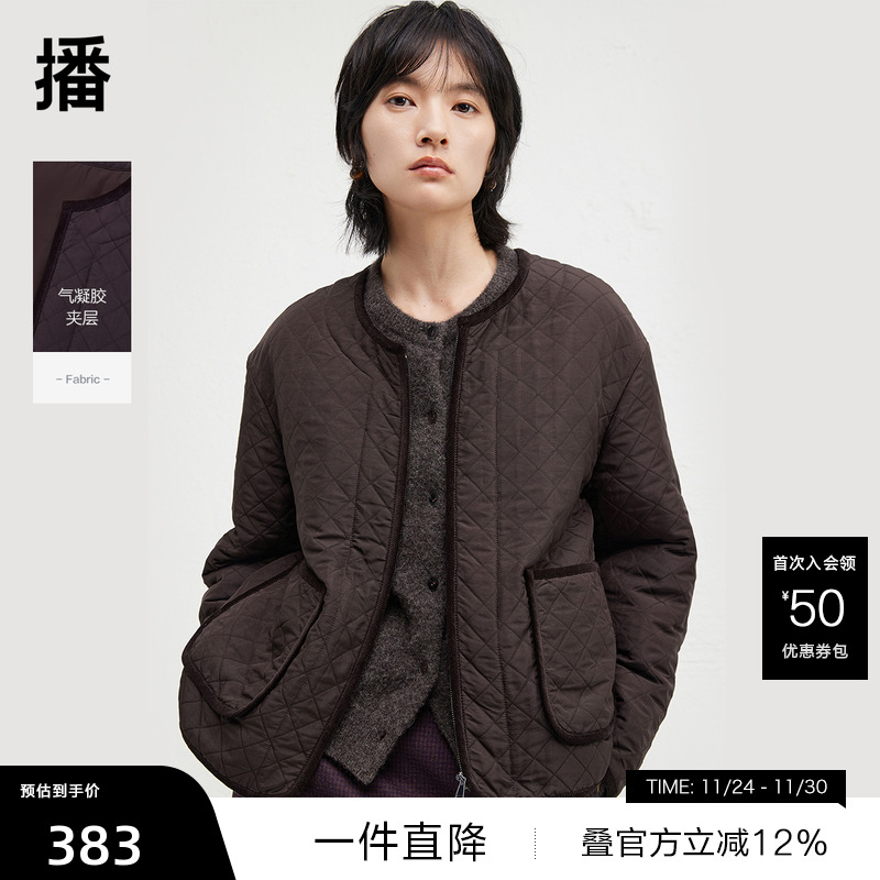 温暖舒适圆领，袖口紧密包边