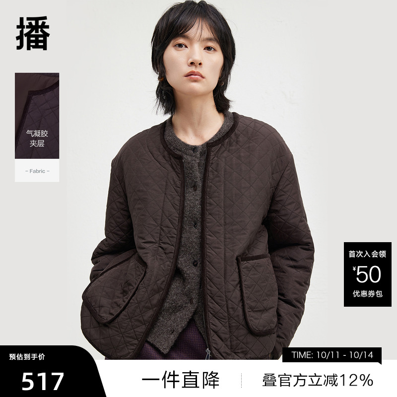 温暖舒适圆领，袖口紧密包边