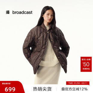 【播奥莱】翻领领短款羽绒服女秋冬保暖外套DDS4RD5281