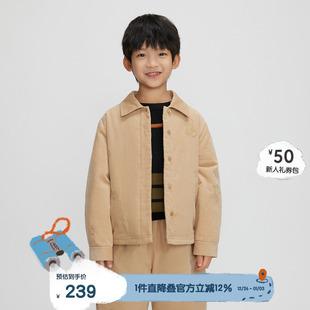 棉外套KEQ4W694 男童女童短款 播broadcute童装 棉服秋冬新款
