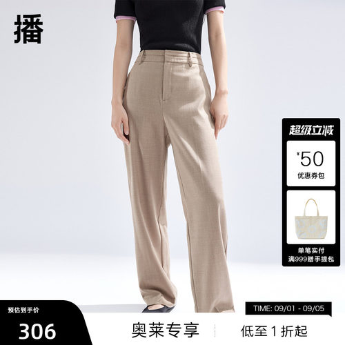 层次感可系带腰头，单唇竖插口袋