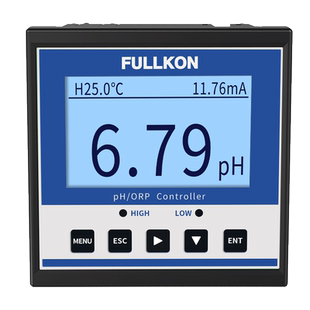 丰控在线pH计检测仪pH值测试仪控制器电极探头ORP酸度计传感工业
