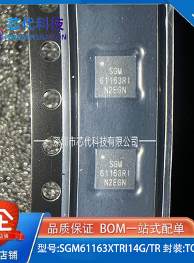 SGM61163XTRI14G/TR 丝印61163RI DC-DC同步整流降压转换器 原装