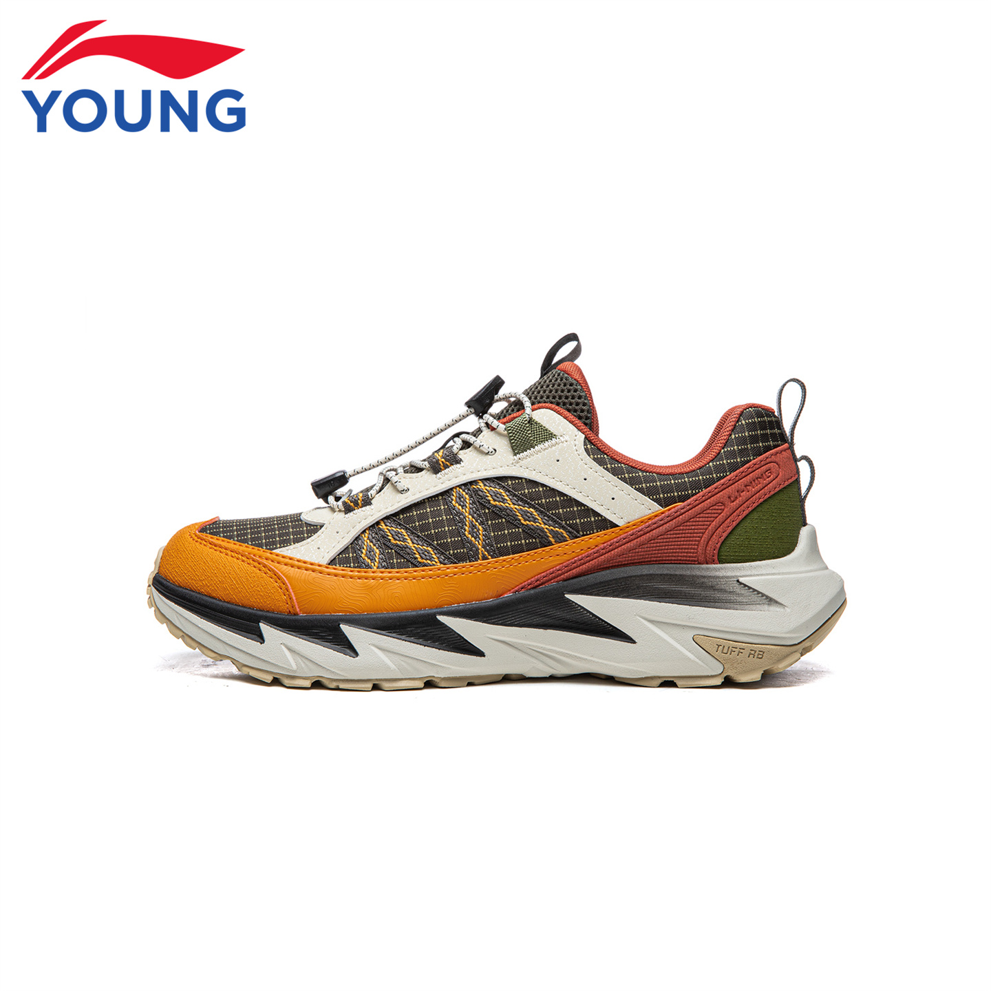 李宁童装儿童户外鞋男童女童25冬季新款纵横徒步鞋耐磨防滑运动鞋