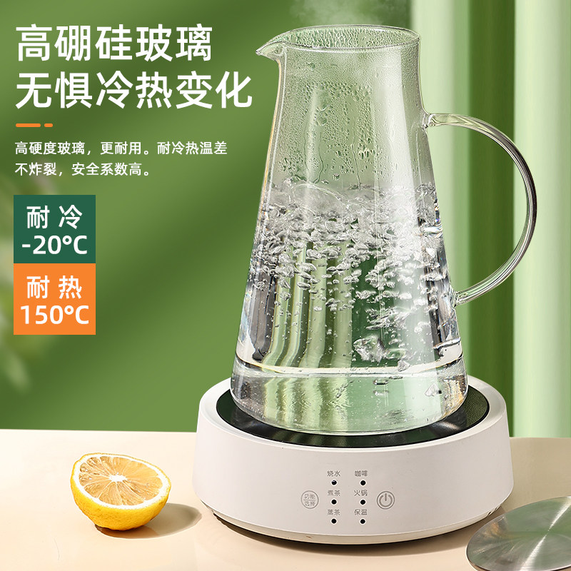 高硼硅玻璃冷水壶耐高温家用套装图片