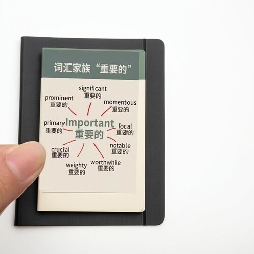 词汇家族装饰桌面防水学习贴画