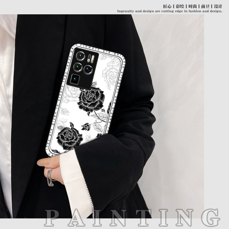 适用努比亚z40pro手机壳复古防摔