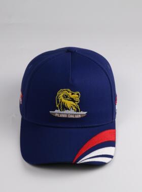 青林茂055型导弹驱逐舰105大连舰刺绣海军蓝棉棒球帽