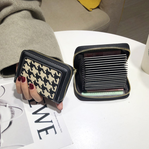 桢浩卡包精致高档大容量多卡位