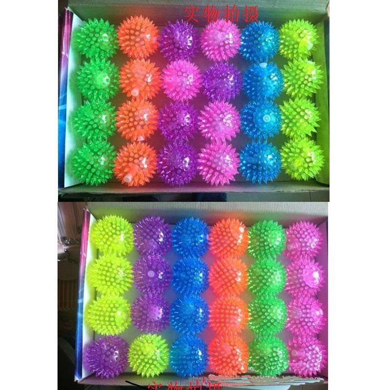 闪光弹跳跳球弹力按摩球