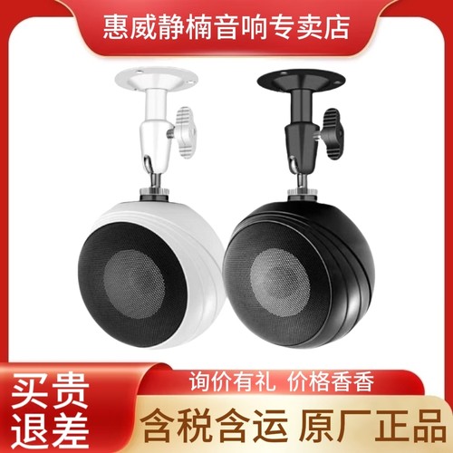 惠威 S3 Plus-PA吸顶吊球音响店铺背景壁挂无源悬挂HiFi明装喇叭