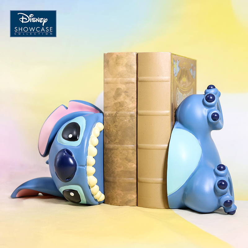 enesco史迪奇书挡书靠摆件