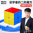 二阶魔方2磁力专业比赛专用5高阶3益智玩具儿童4初学者套装 正品