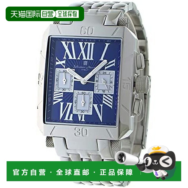 日本直邮SM17117-SSBLSV Salvatore Marra 男士手表